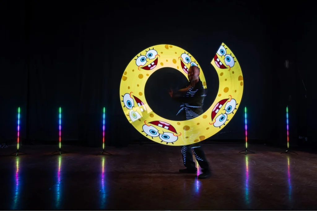 The Light Hero Show performance