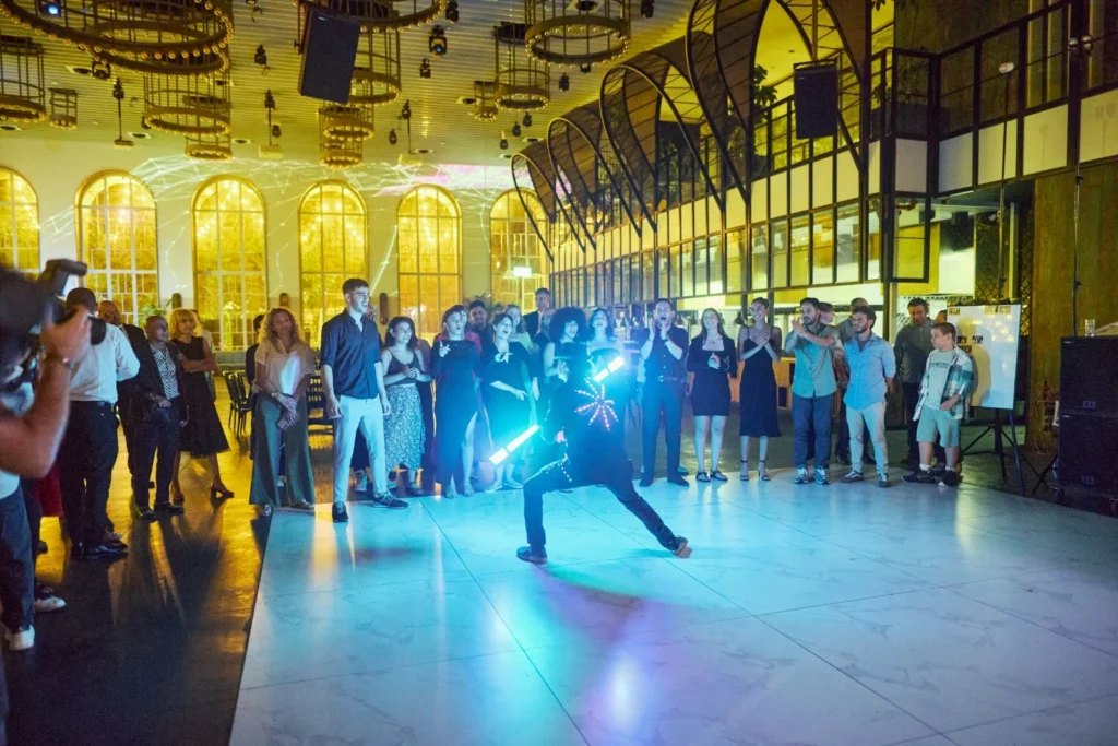 The Light Hero Show performance