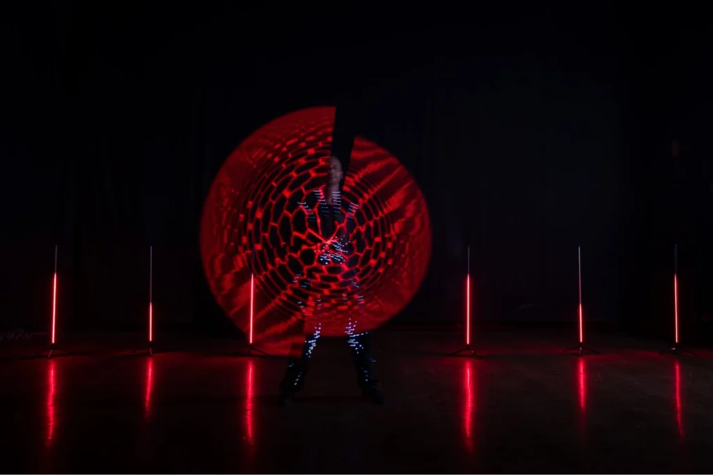 The Light Hero Show performance