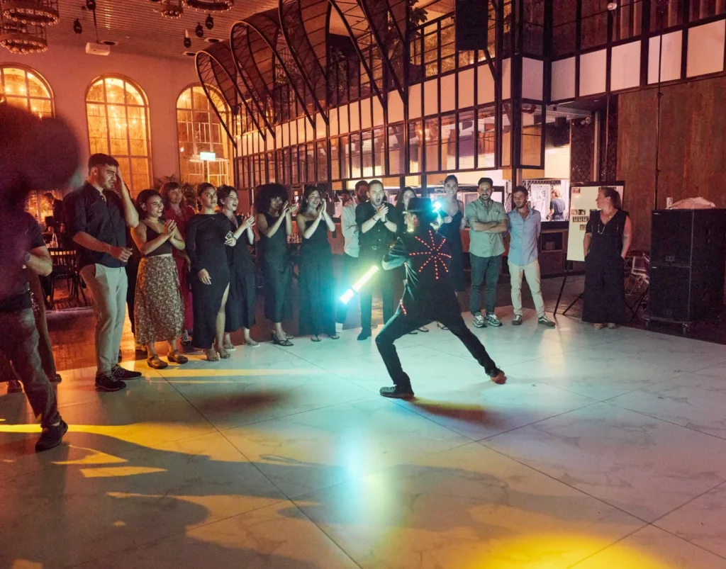 The Light Hero Show performance