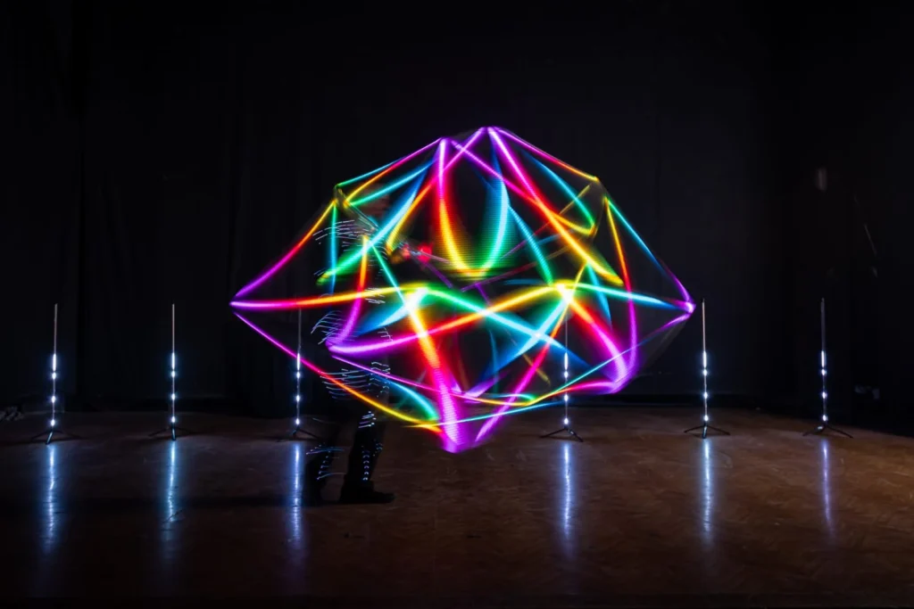 The Light Hero Show performance